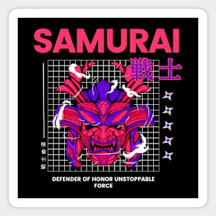 Samurai Warrior Manga Anime Magnet